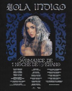 Lola Índigo anuncia su Tour 2026 “Romance de 1 Noche de Verano”: boletos, fechas y ciudades