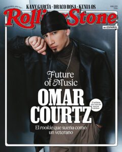 Omar Courtz: El rostro de la portada final de “Future of Music” de Rolling Stone